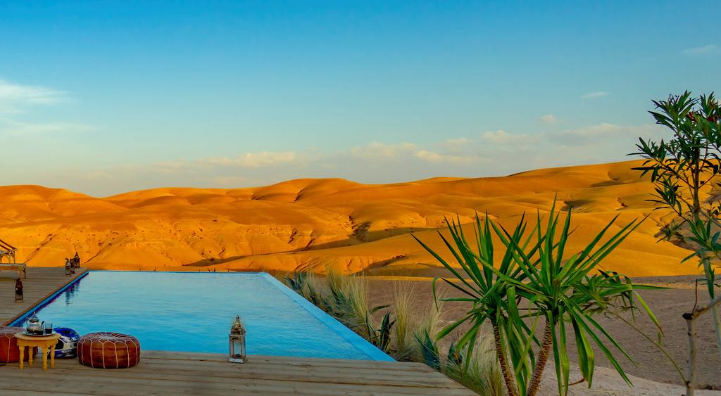 Desert Camp Infinity Pool