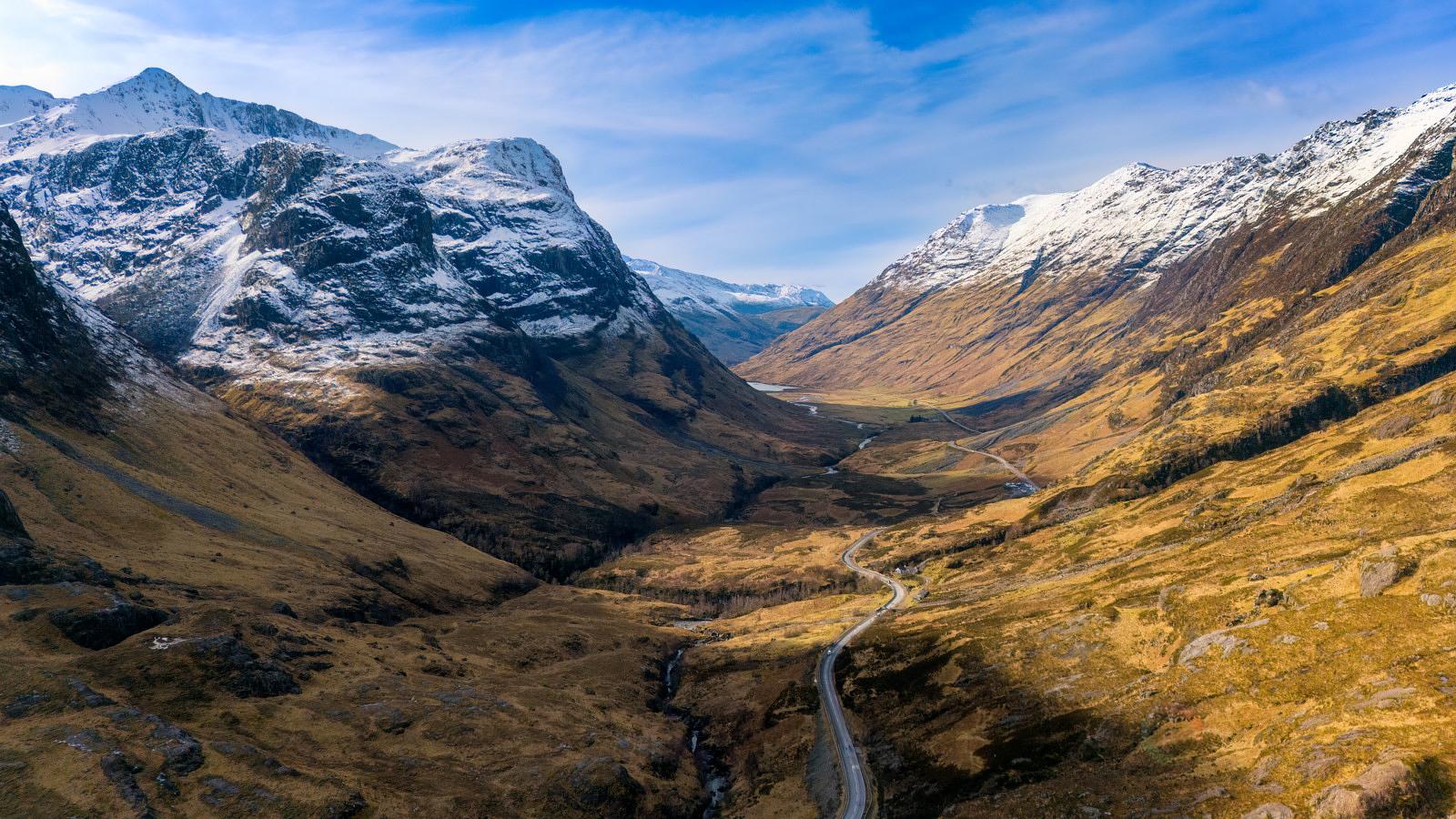 Three Sisters Viewpoint in Glencoe