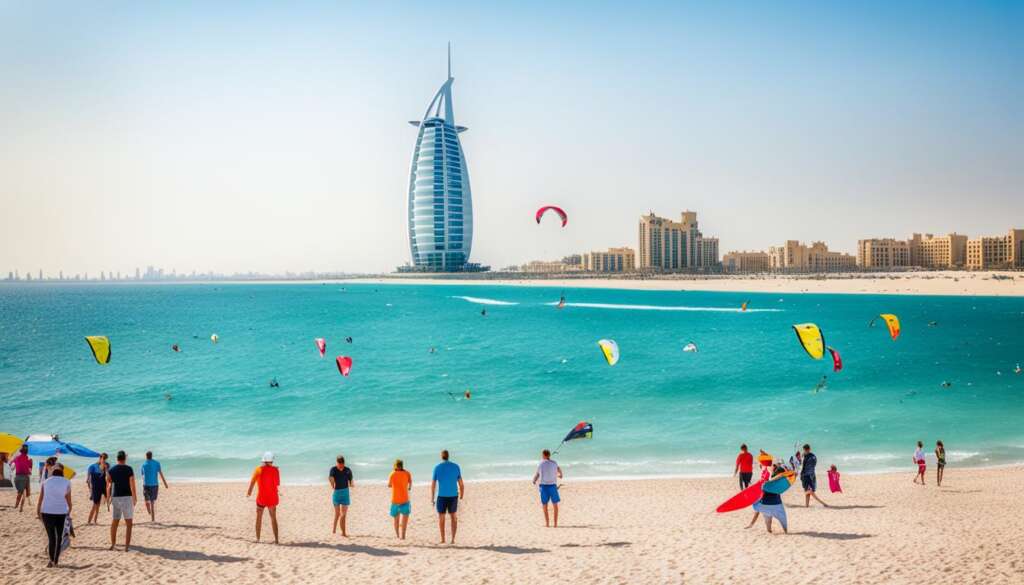 Kite Beach shoreline frame