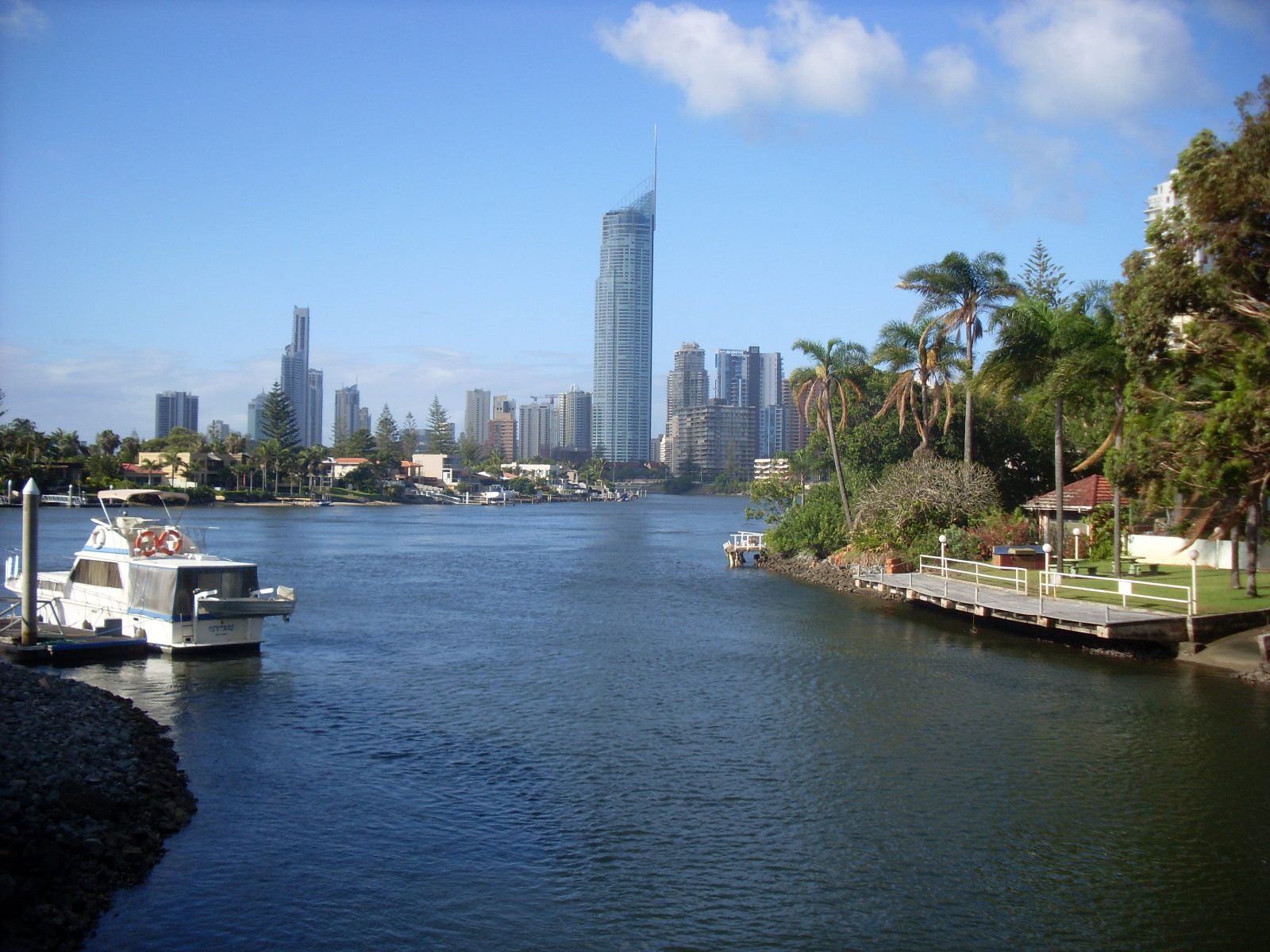 Surfers Paradise Skyline View