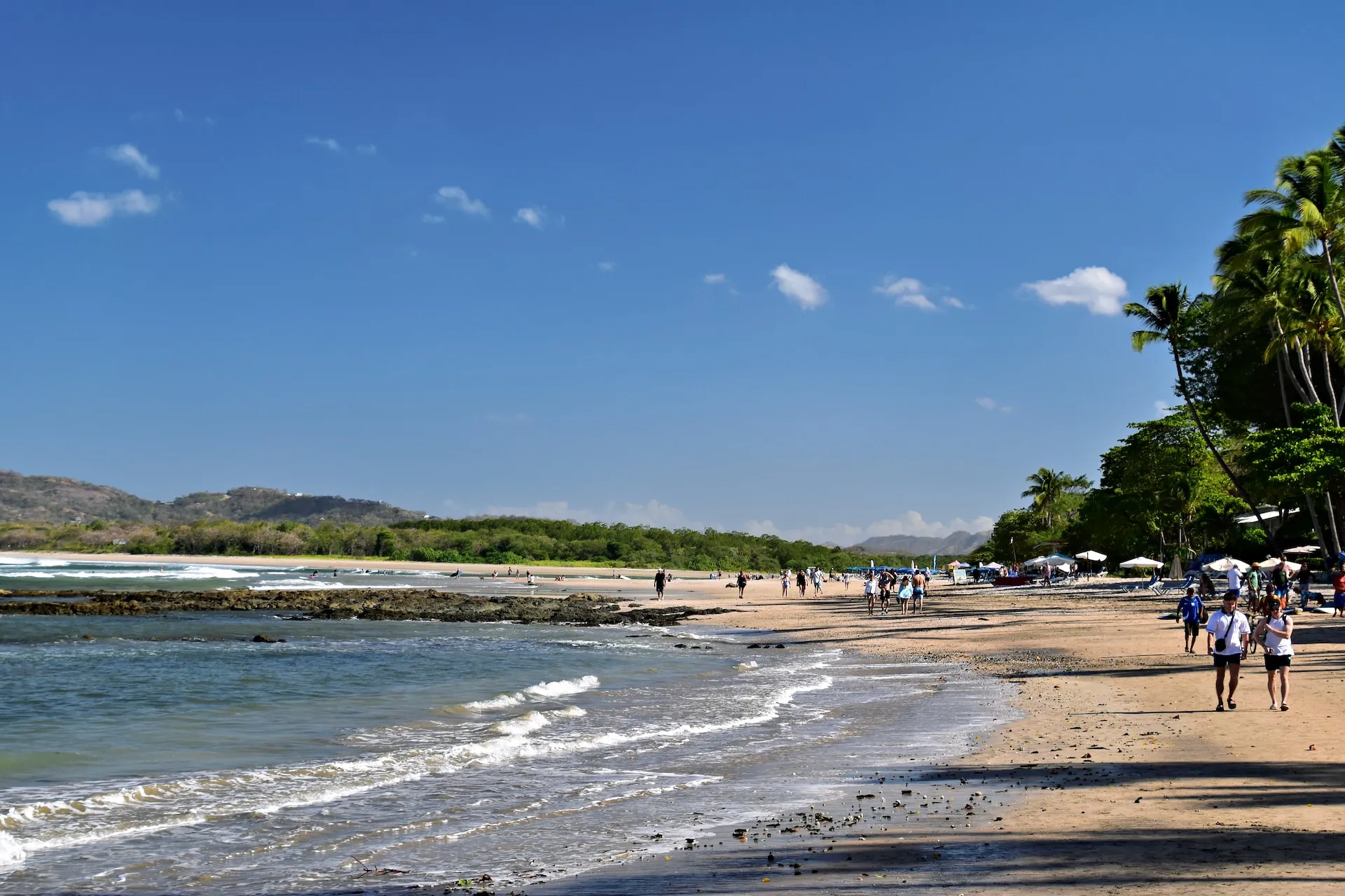 Playa Tamarindo Shoreline
