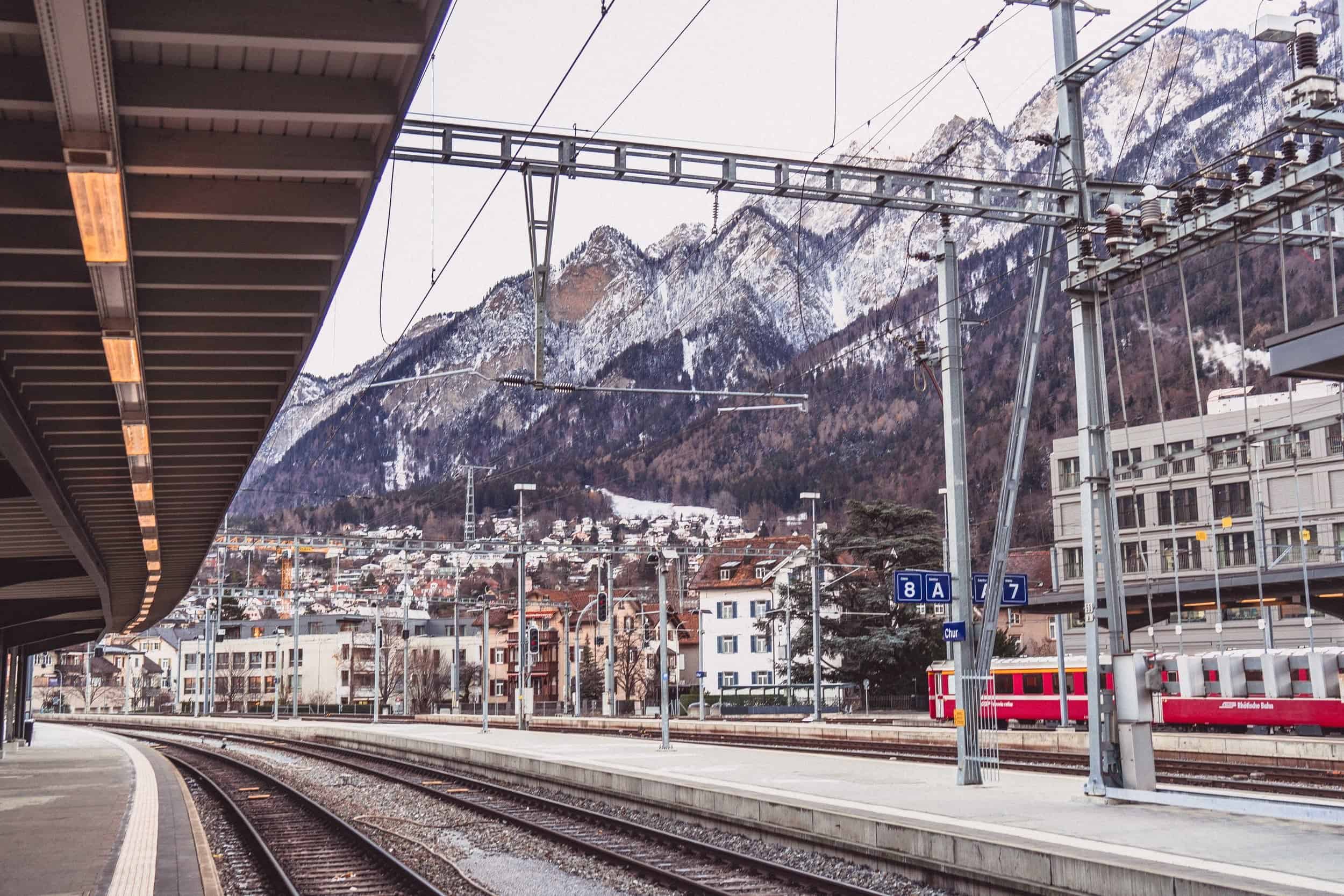 Depart from Chur or St. Moritz