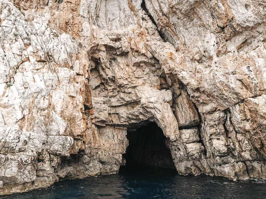 Limestone Cliff Face