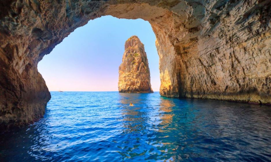 Blue Caves Sea Arch