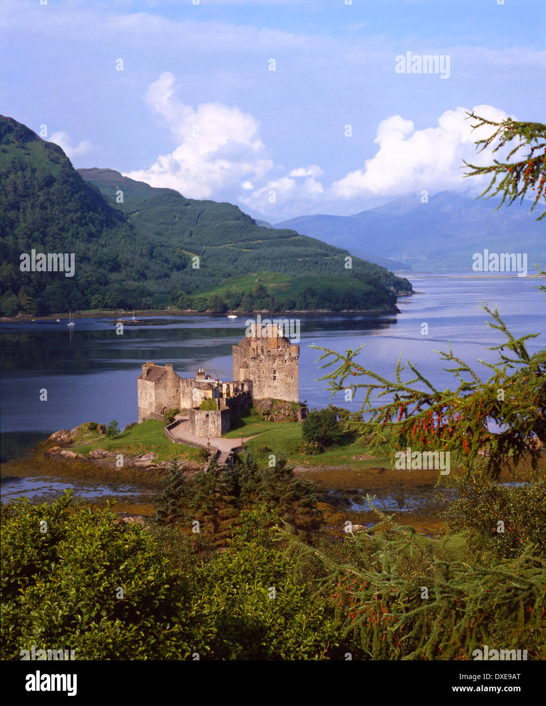 Roadside Pull-in Across Loch Duich