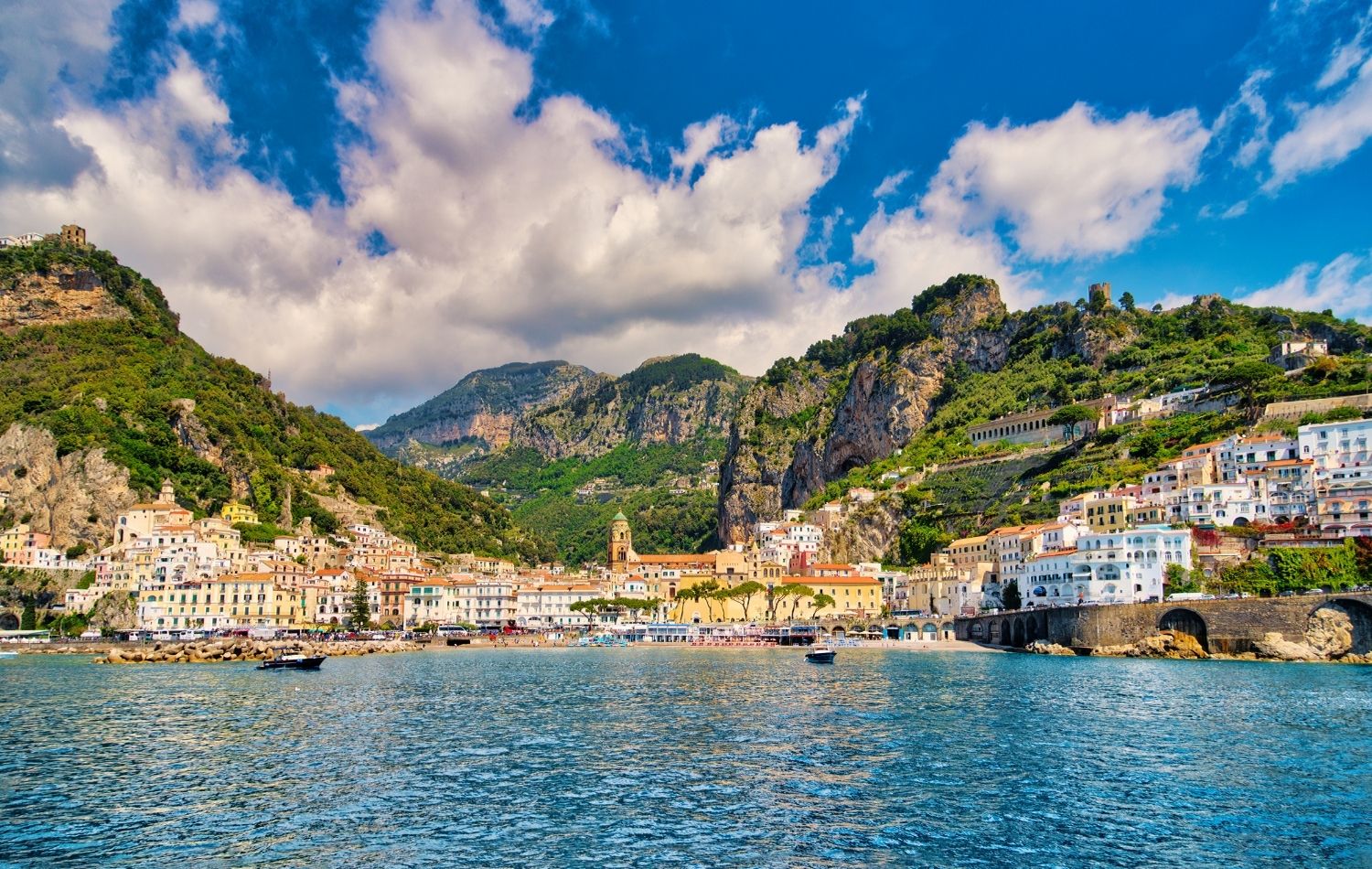 Amalfi Cathedral from the Sea