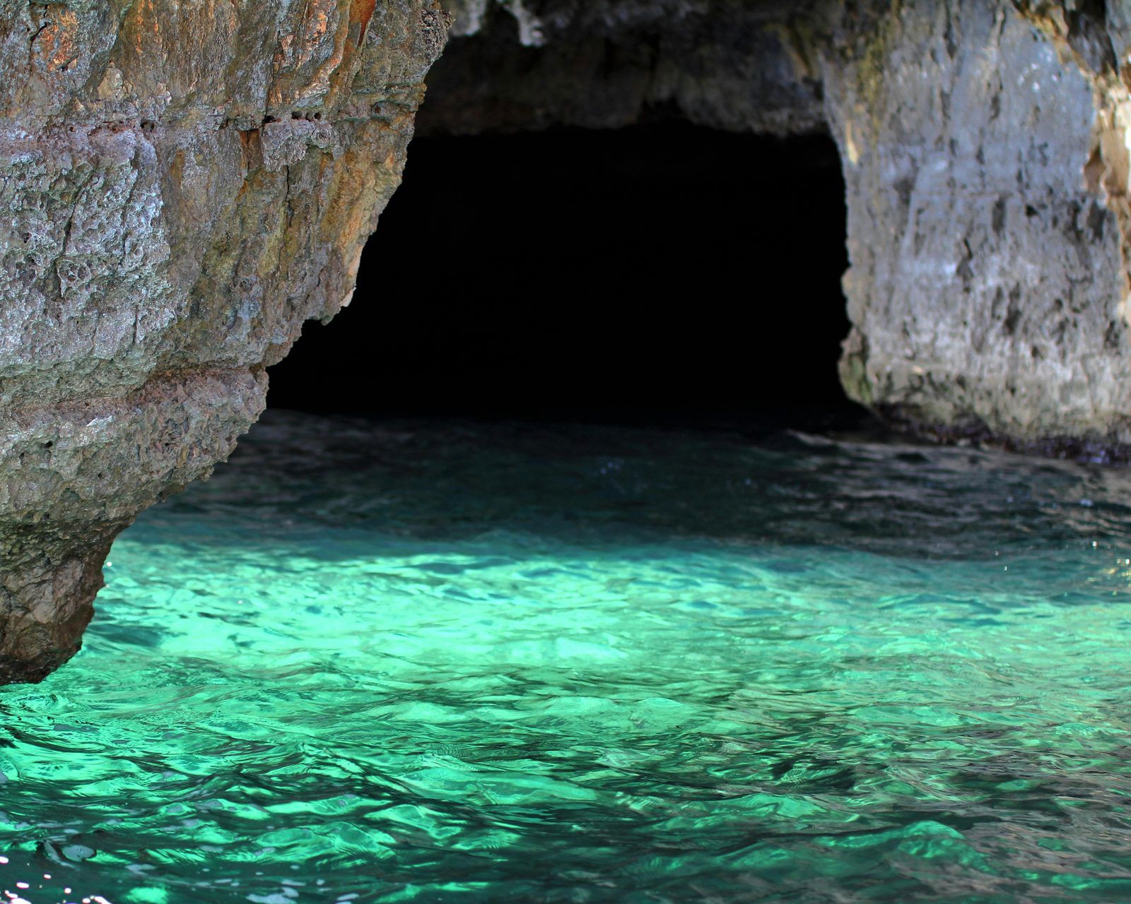 Green Grotto Entrance