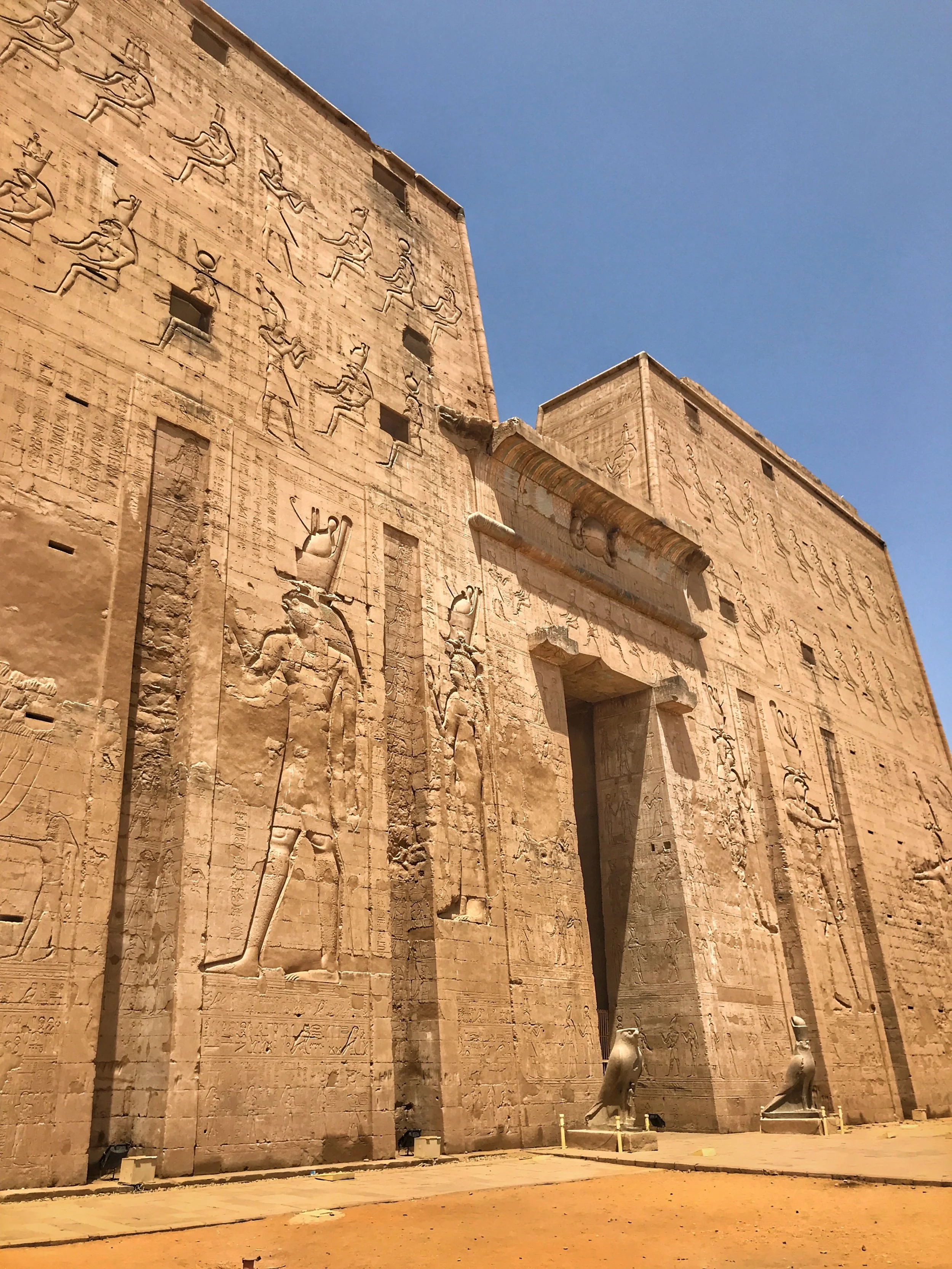 Edfu Temple Horse Carriage Path