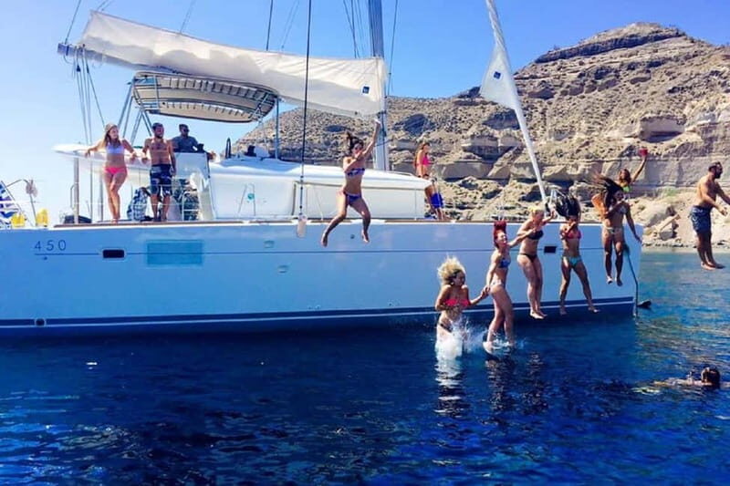 Catamaran Cruise Santorini