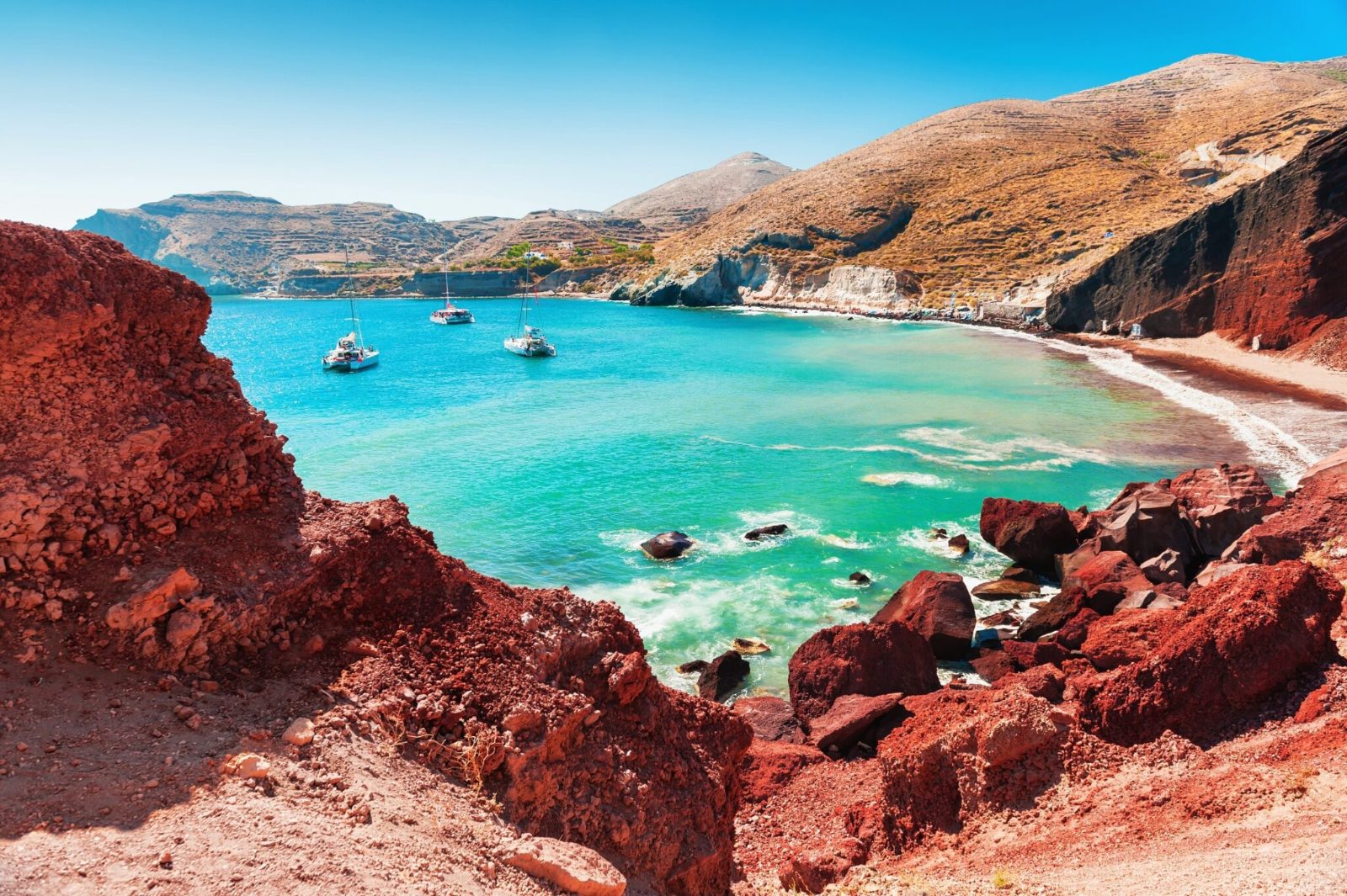 Swim at Red Beach
