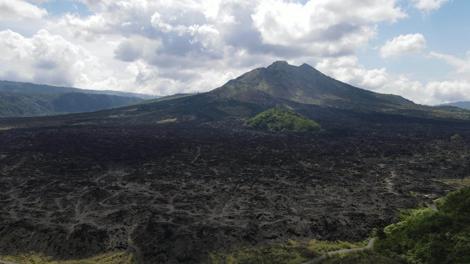 Black Lava Fields