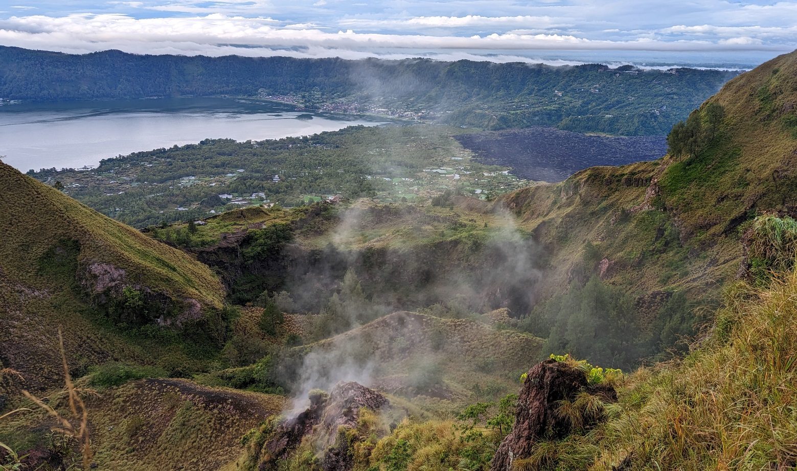 Walk Around the Crater and Descent