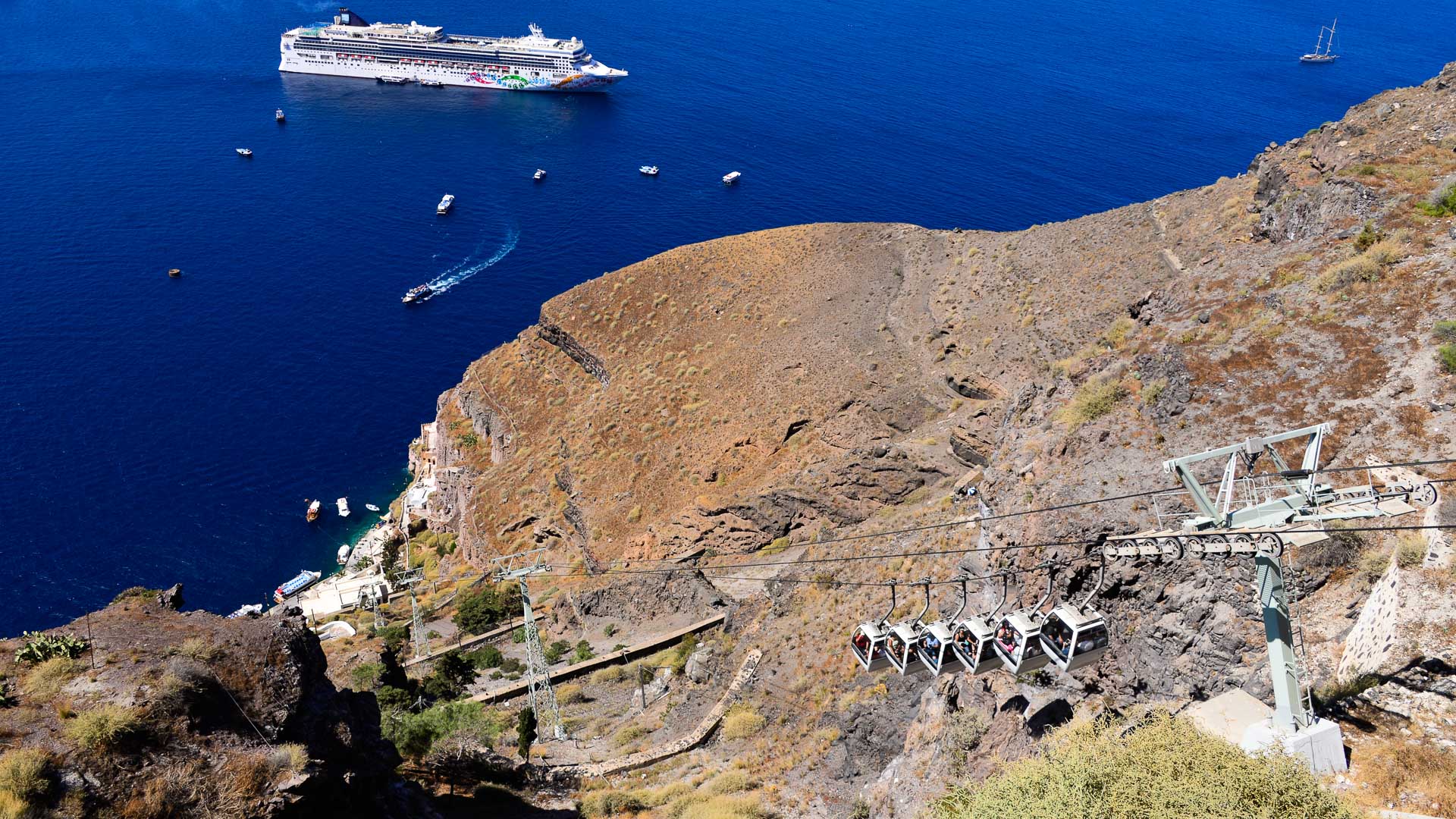Fira Cable Car Station