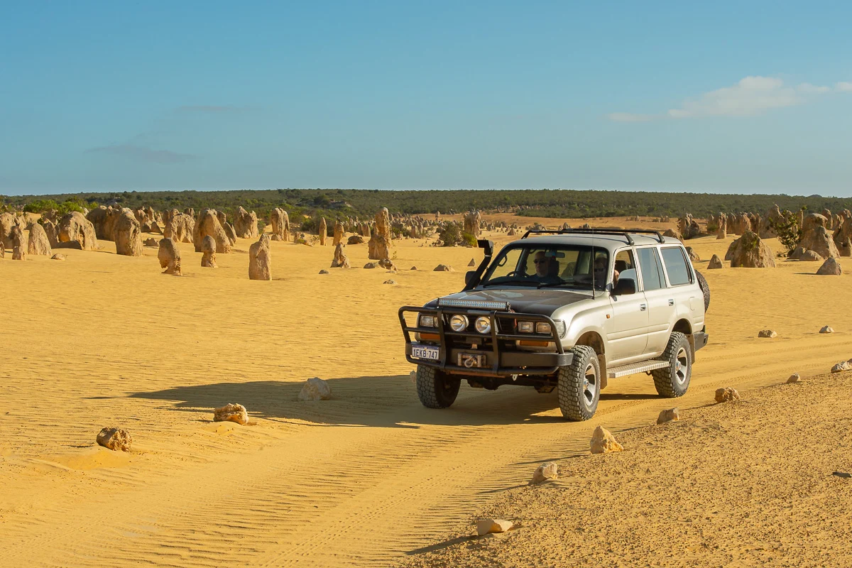 Drive or walk the desert route