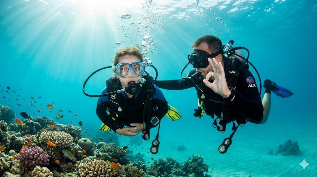 First Dive