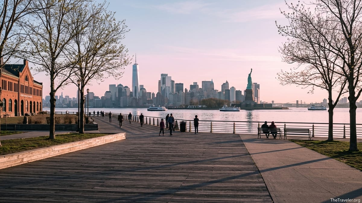 Liberty Island Promenade