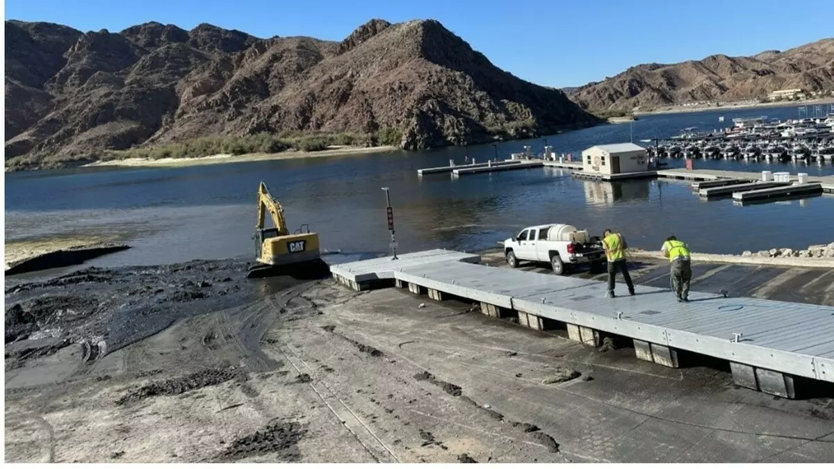 Willow Beach Launch Area