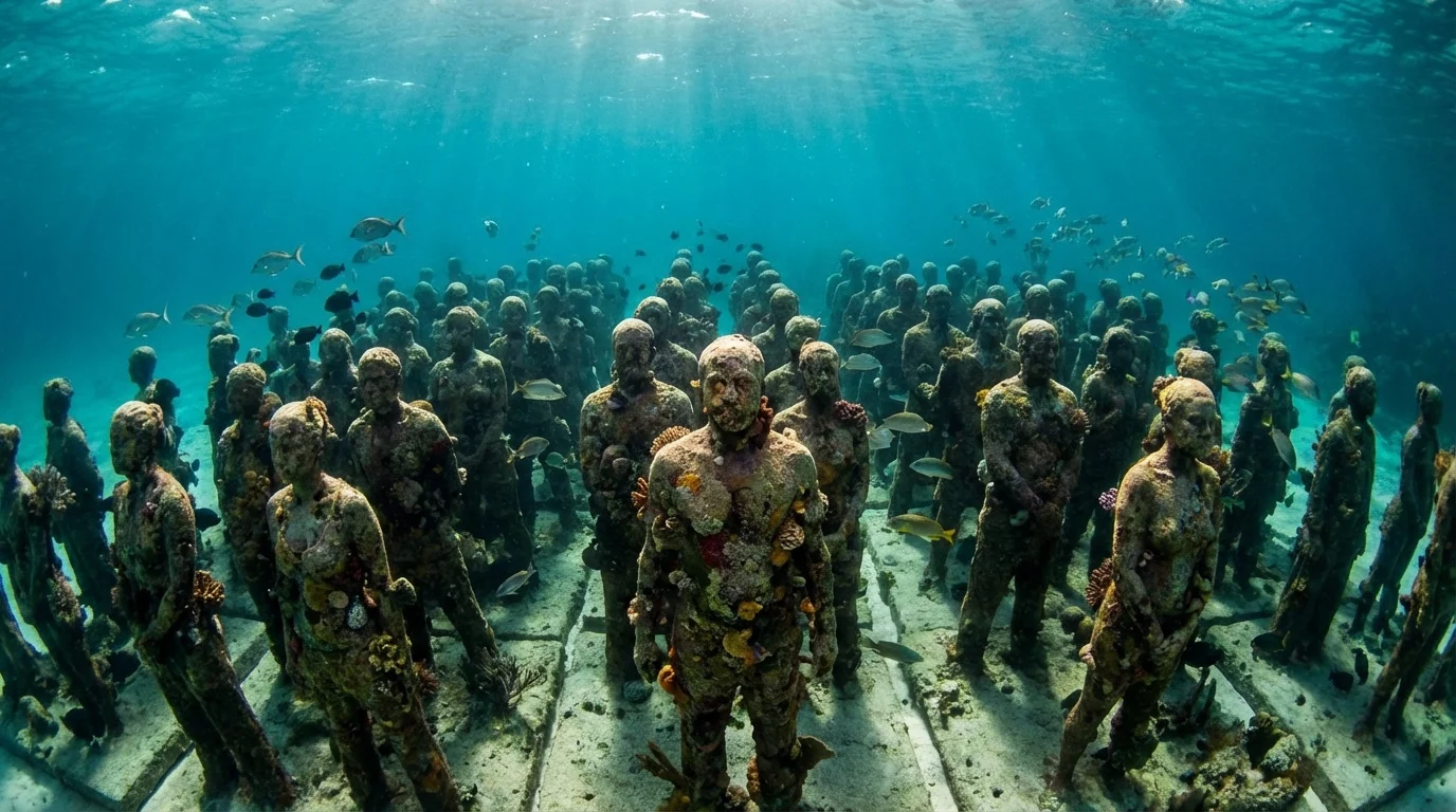 The Silent Evolution Statue