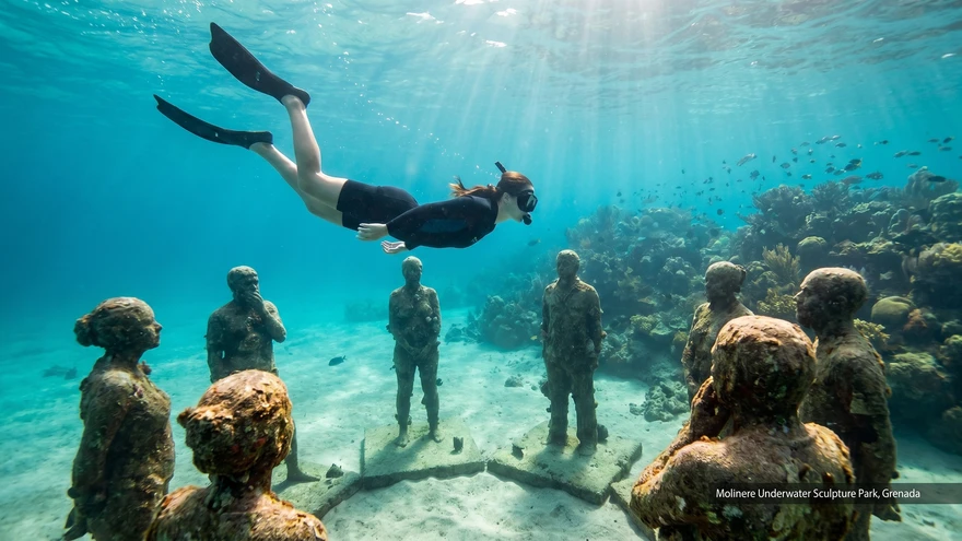 Cancun Snorkeling Tour at Musa the Underwater Museum
