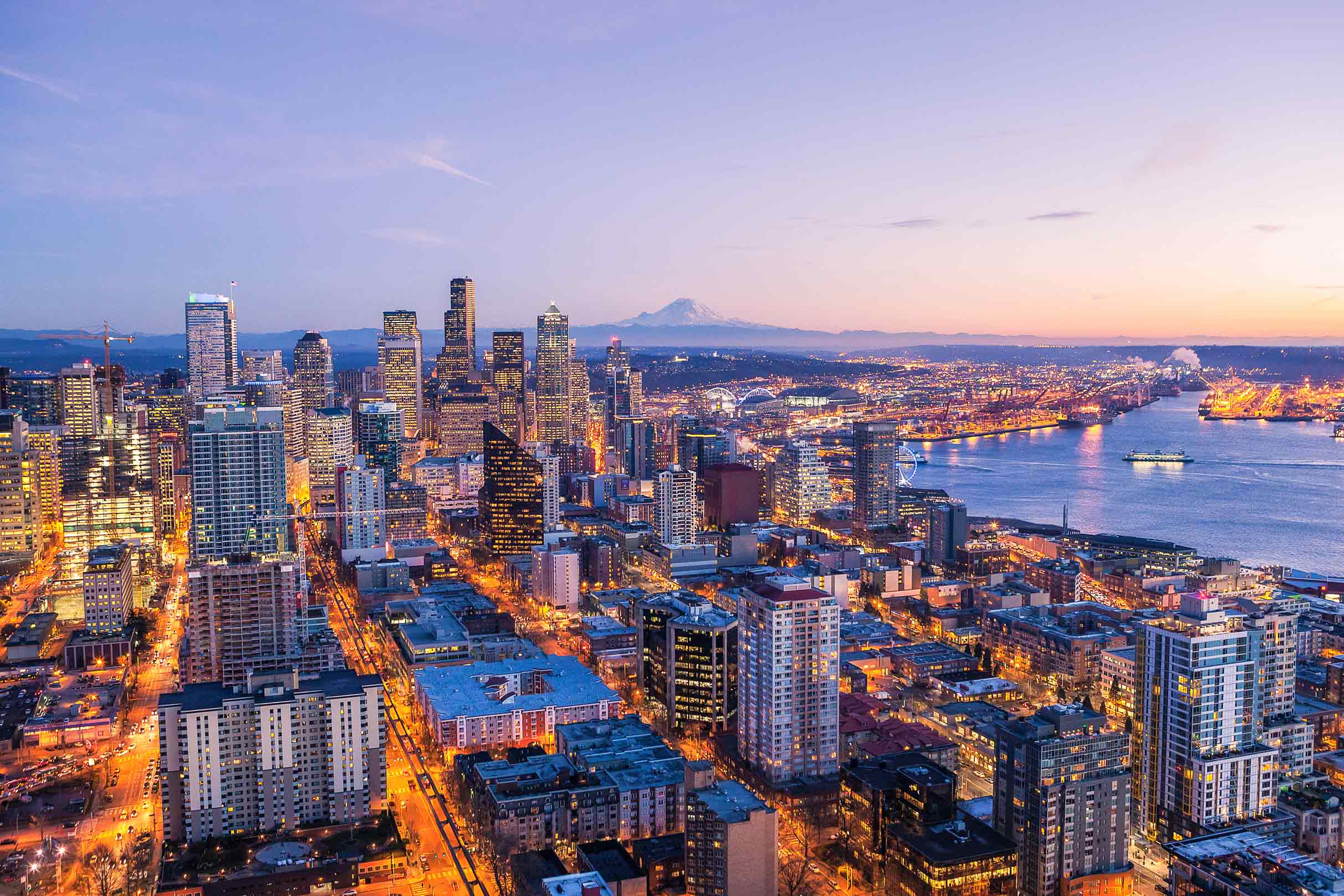 Space Needle Skyline Alignment