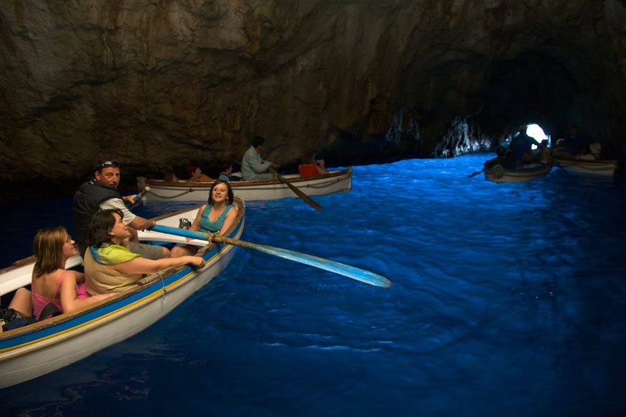 Bootstouren von Sorrent nach Capri und zur Blauen Grotte — Private & Gruppenabfahrten