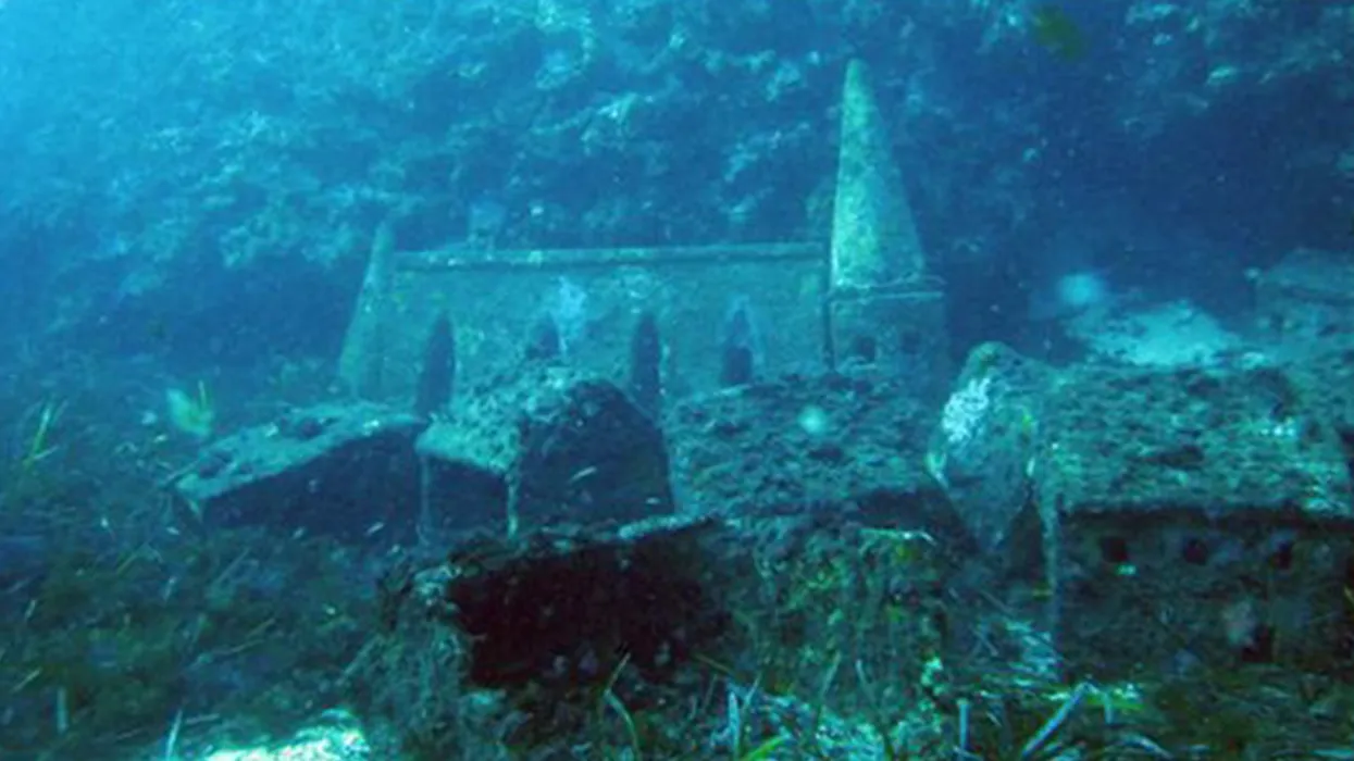 Submerged Ghost Town