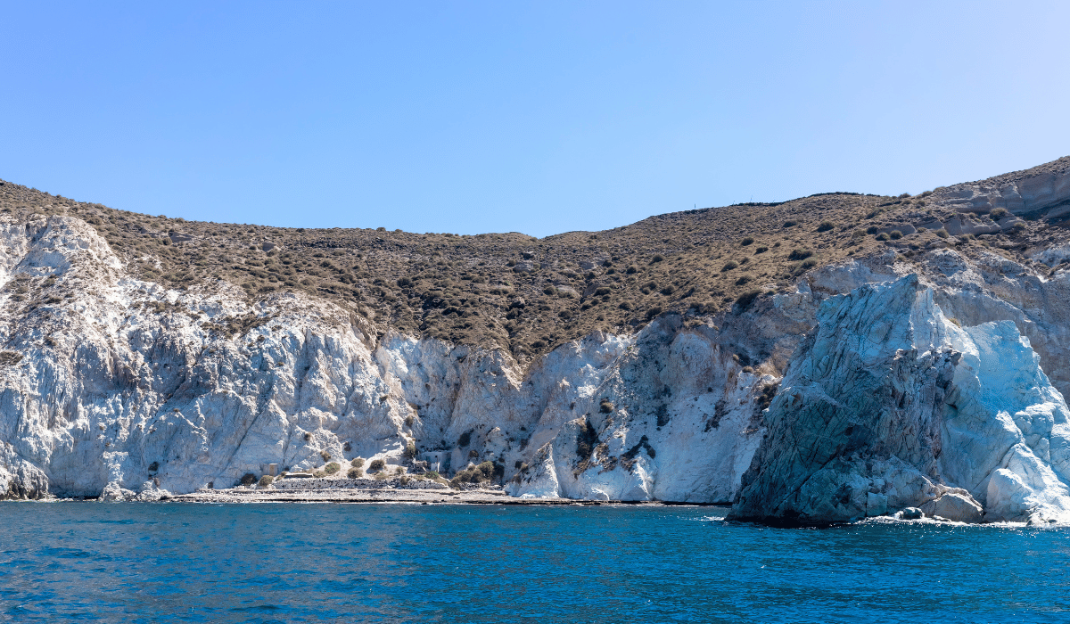 White Beach Cliffs