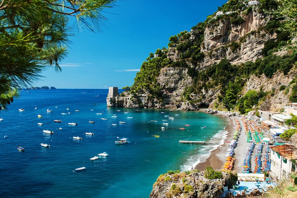Fornillo Beach Approach