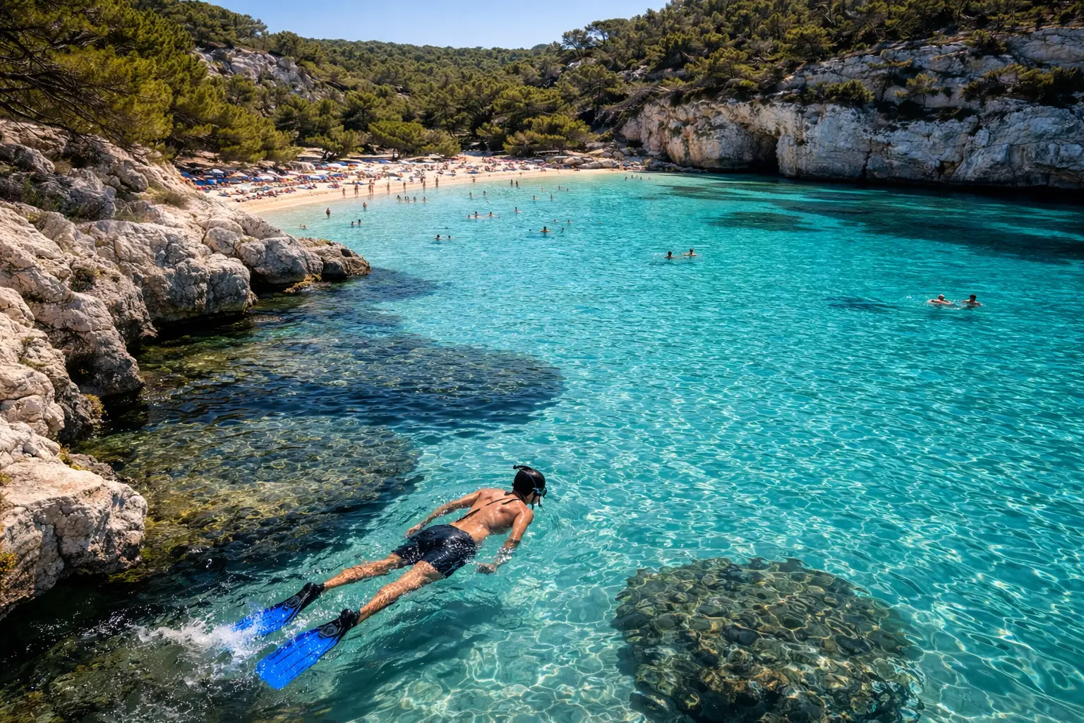 Bateau Snorkeling Minorque
