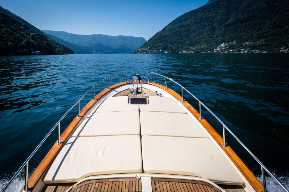 Lake Como Boat Tour Private