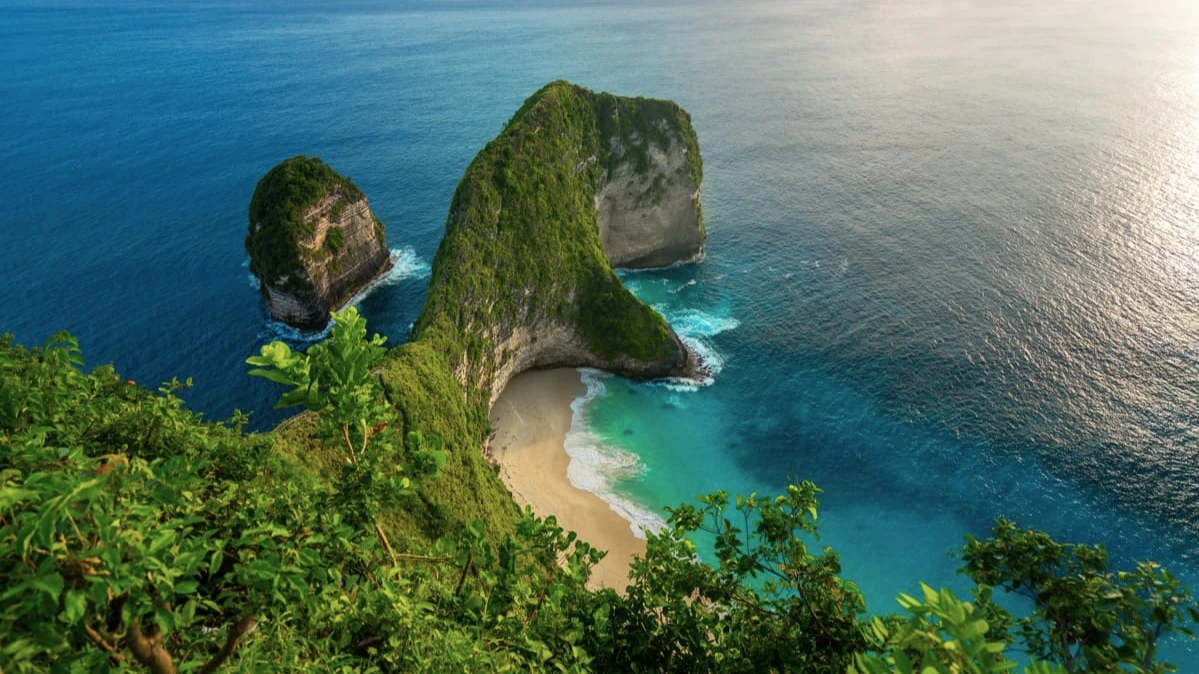Kelingking Beach T-Rex Cliff