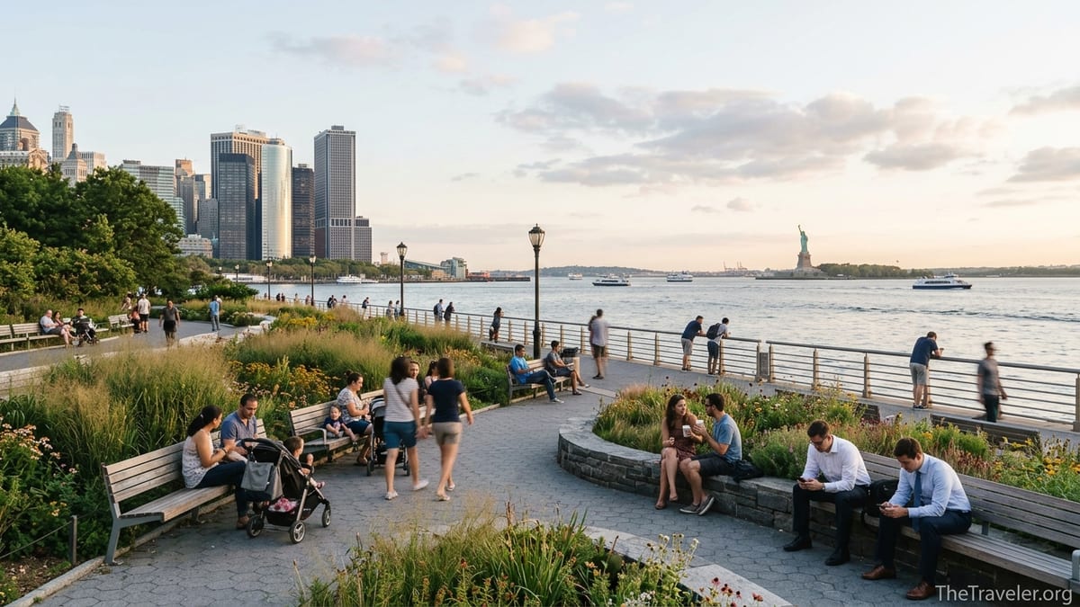 Battery Park Seawall