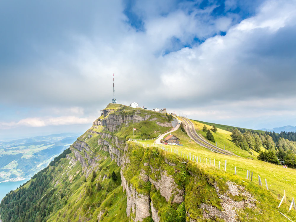 Rigi Kulm Summit Panorama