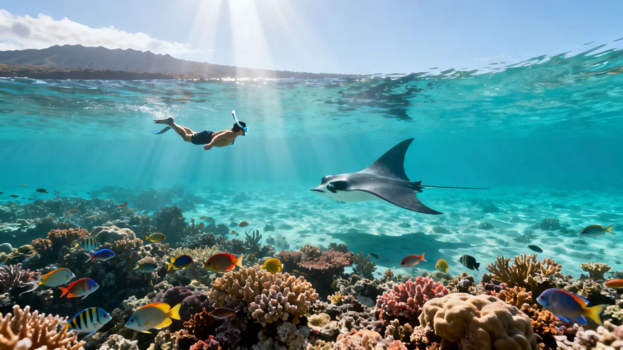 Na Pali Coast Boat Tour Snorkeling