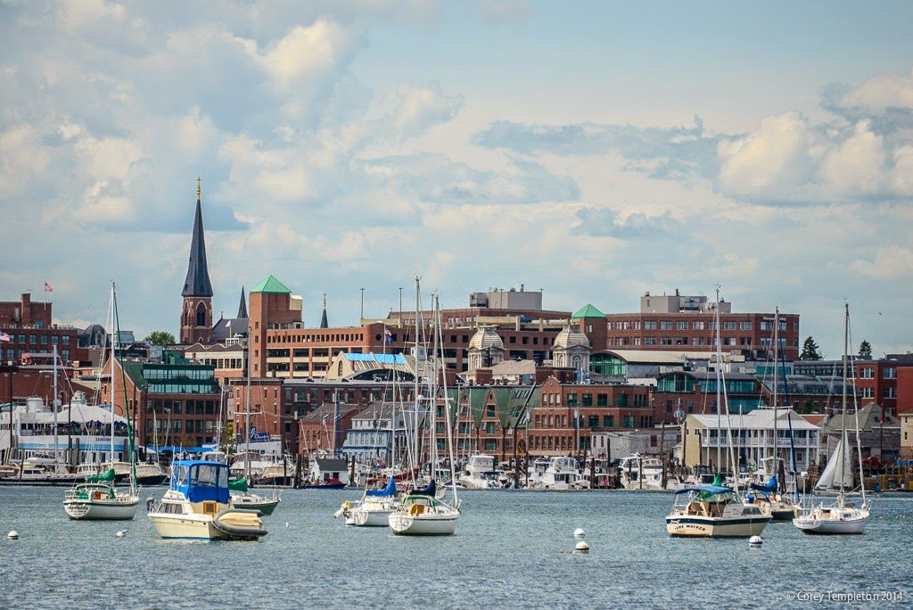 Custom House Wharf Skyline