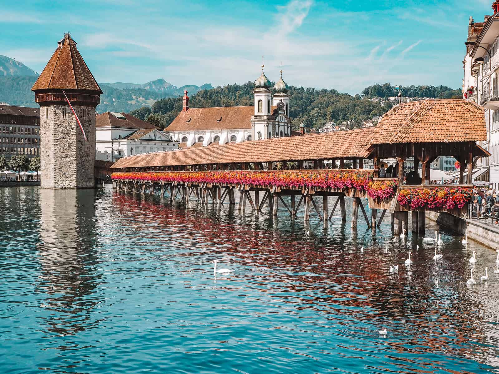 Kapellbrücke Pier