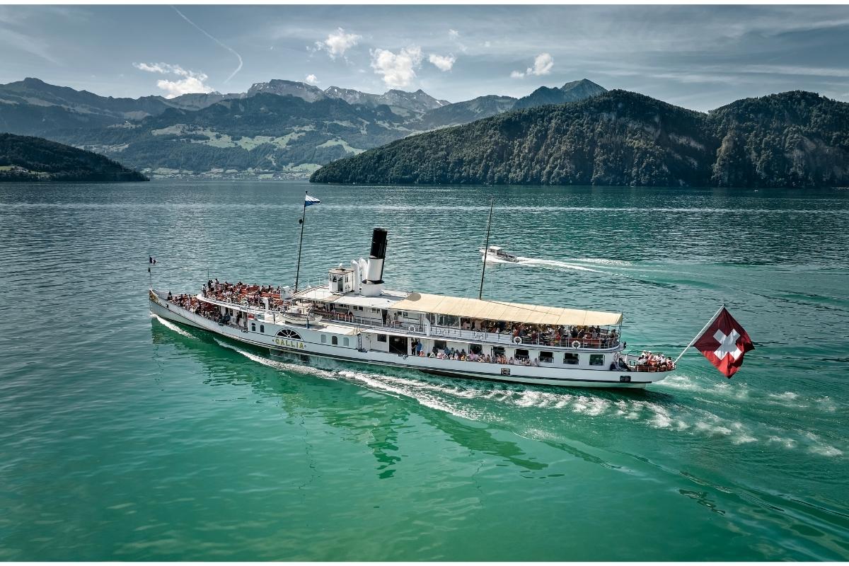 Historic Paddle Steamer Gallia