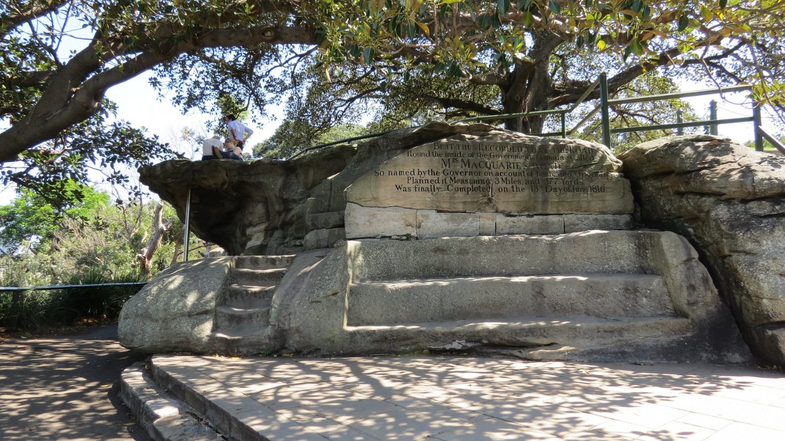 Mrs. Macquarie's Chair