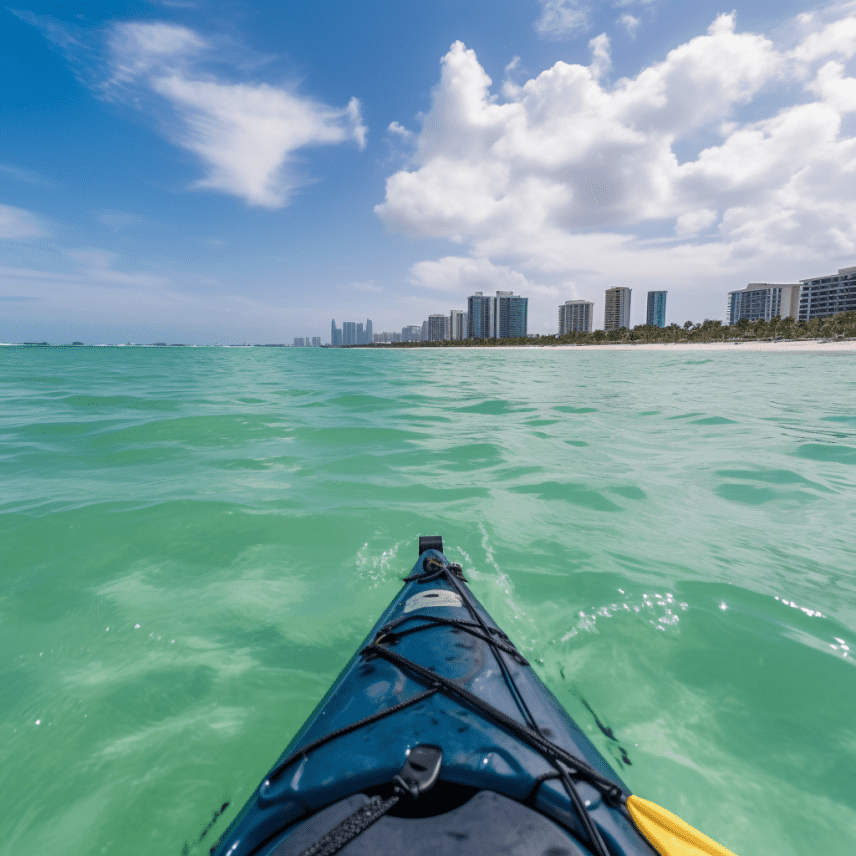 Clear Kayak Photoshoot Miami