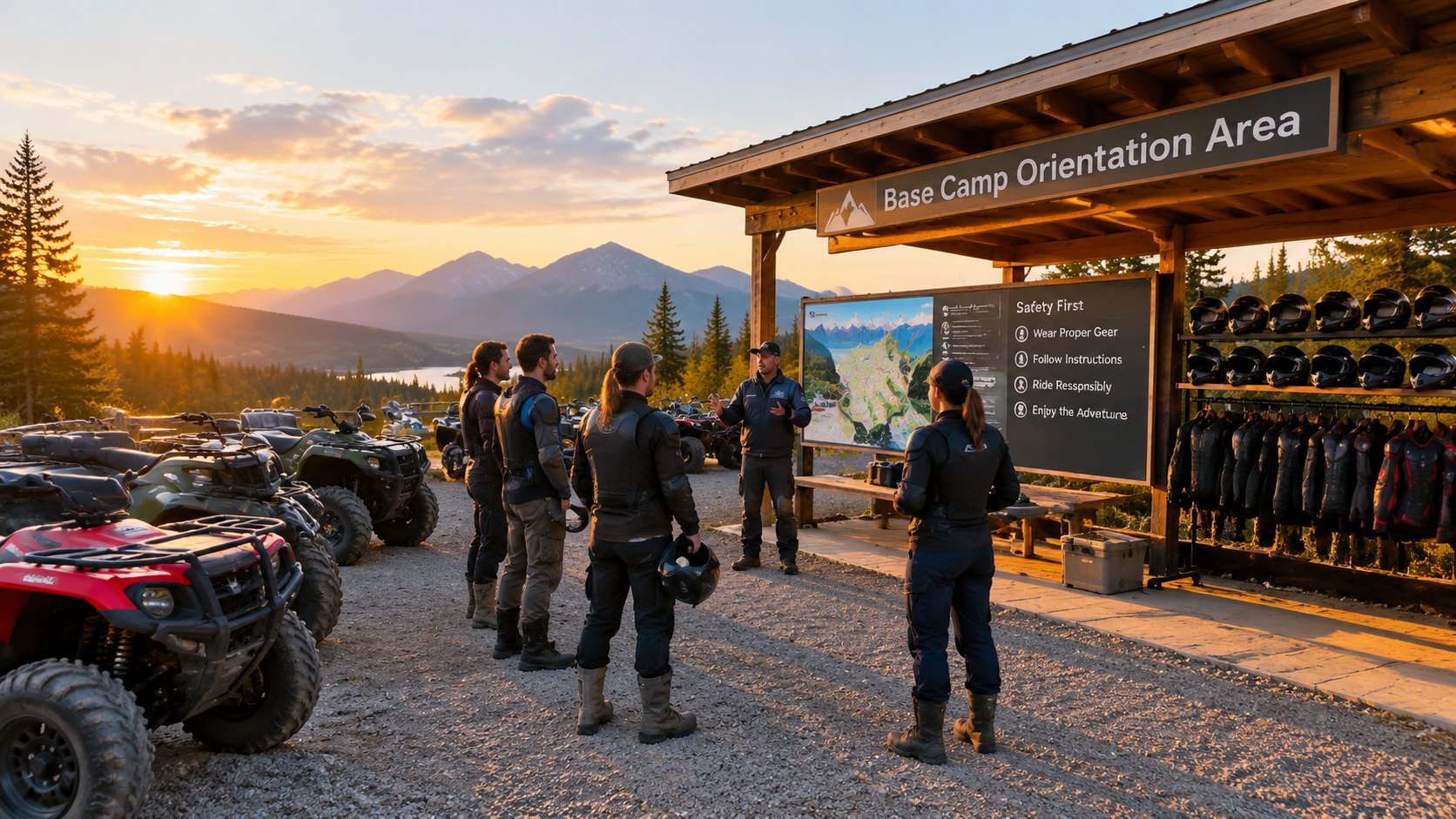 Area di orientamento al campo base