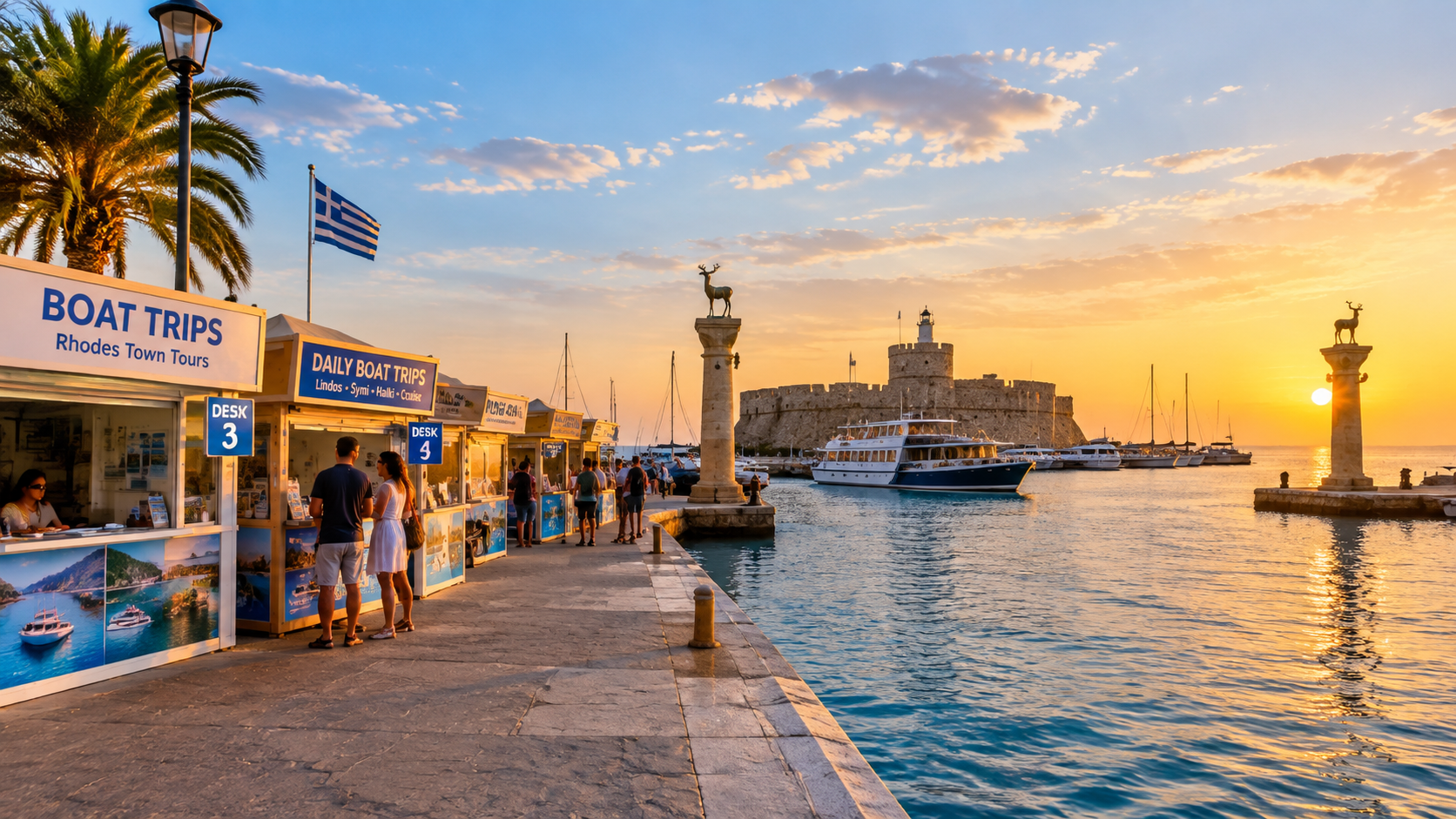 Mandraki Harbour Kiosks