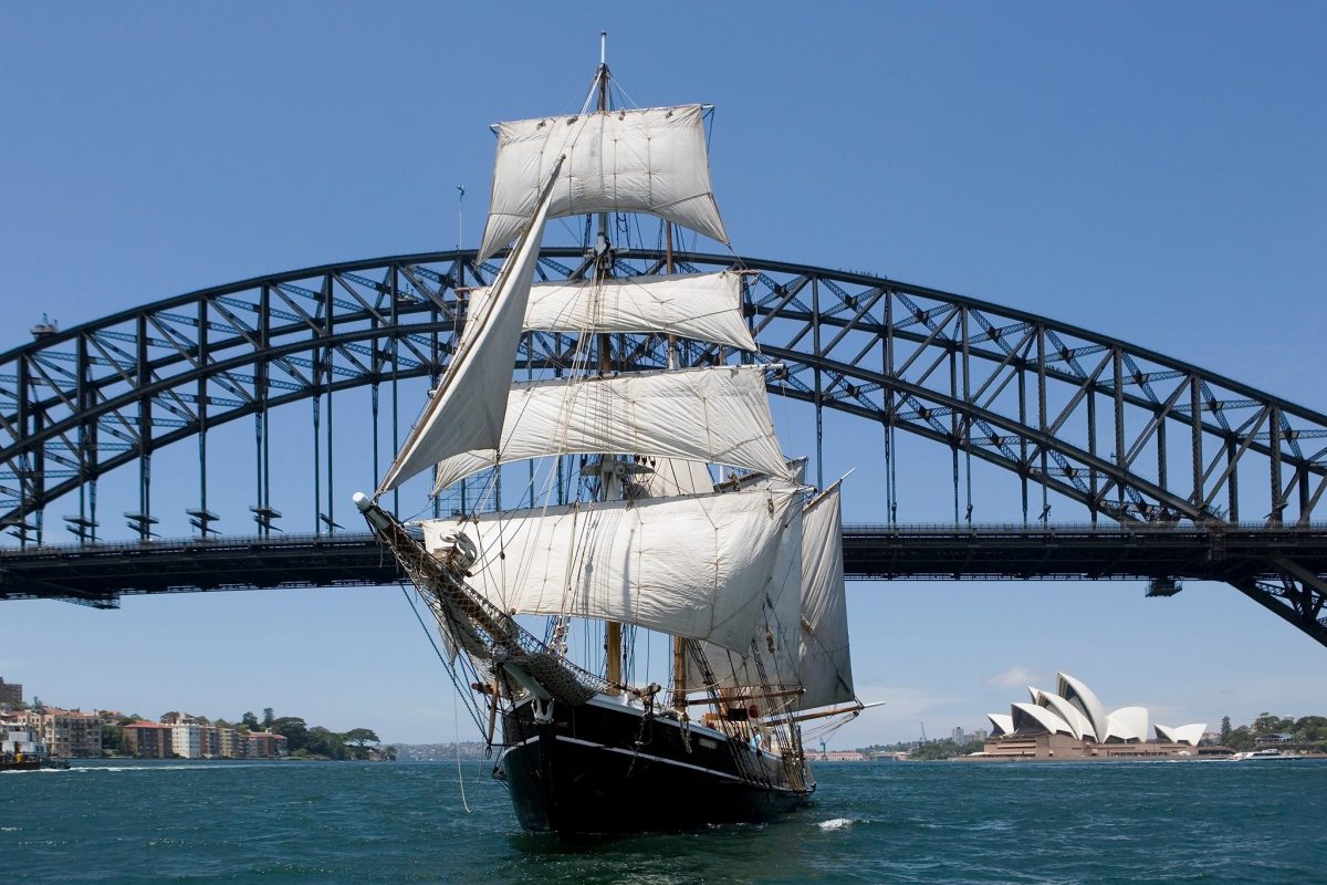 Sydney Harbour Tall Ships Sailing Experience