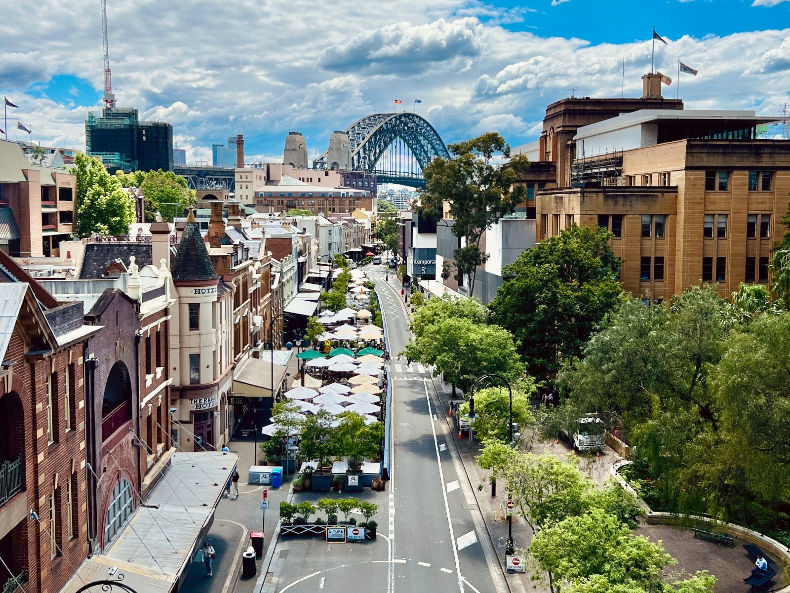The Rocks district