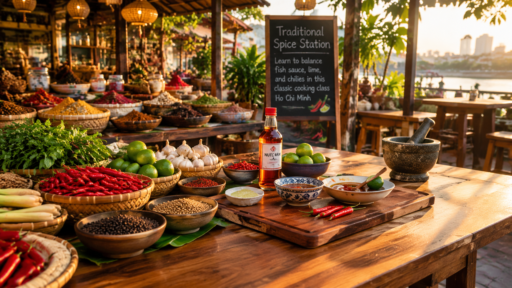 Traditional Spice Station