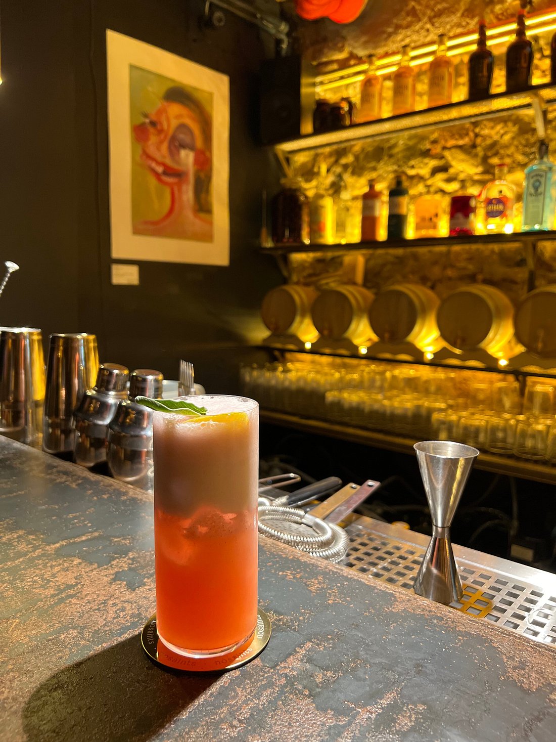 On-board Cocktail Bar