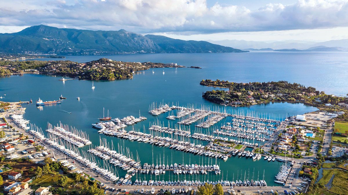 Marina of Gouvia
