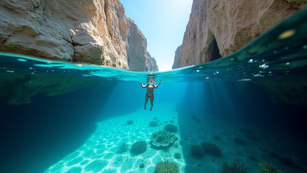 Snorkeling in Corfu