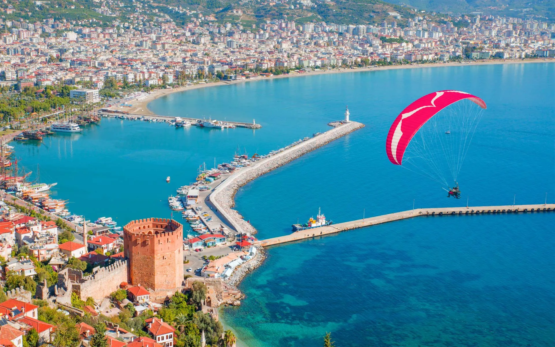 Paragliding Alanya: Tandem Flights Over Turkish Coast