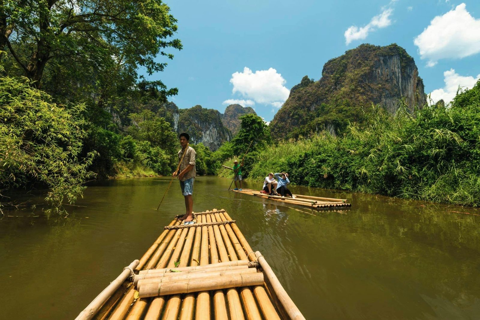 Bamboo Rafting Khao Lak