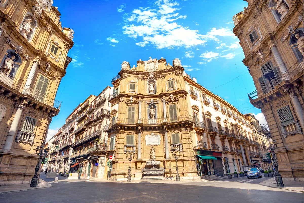 Quattro Canti Facades
